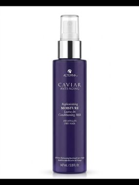 Caviar Anti-Aging Replenishing Moisture Leave-In Conditioning Milk — Purple